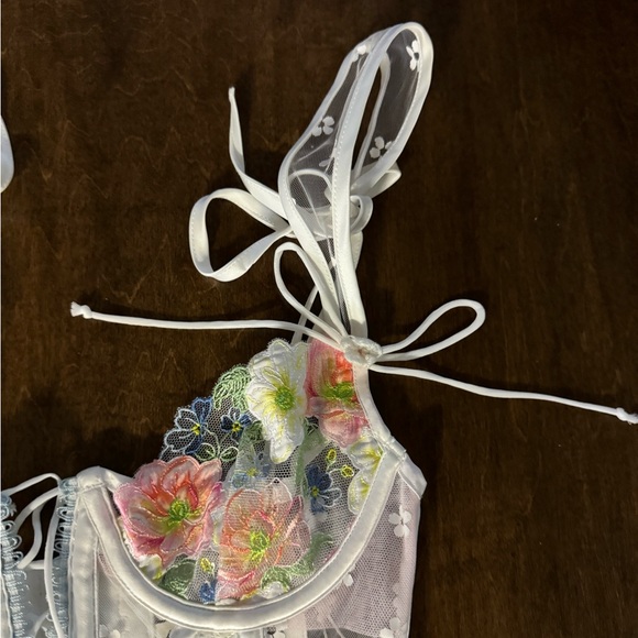 NWOT FOR LOVE & LEMONS THONG BODYSUIT LINGERIE XXS NO FLAWS - Picture 3 of 10